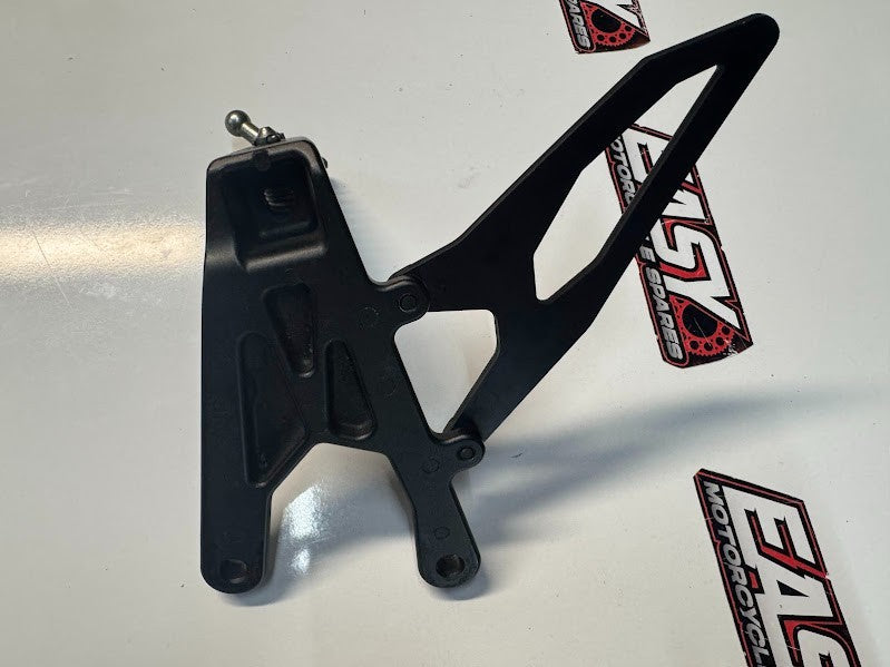 Yamaha YZF R1 2015-2025 LH Riders Peg Bracket Rear Set OEM Genuine 2CR-27442-00