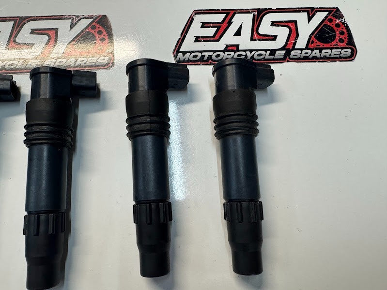 Suzuki GSXR 1000 2001-2008 Ignition Coil Sticks x4 OEM Genuine 33410-35F11