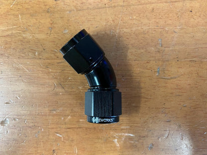 45 Degree Race Works -8 AN Female Ends