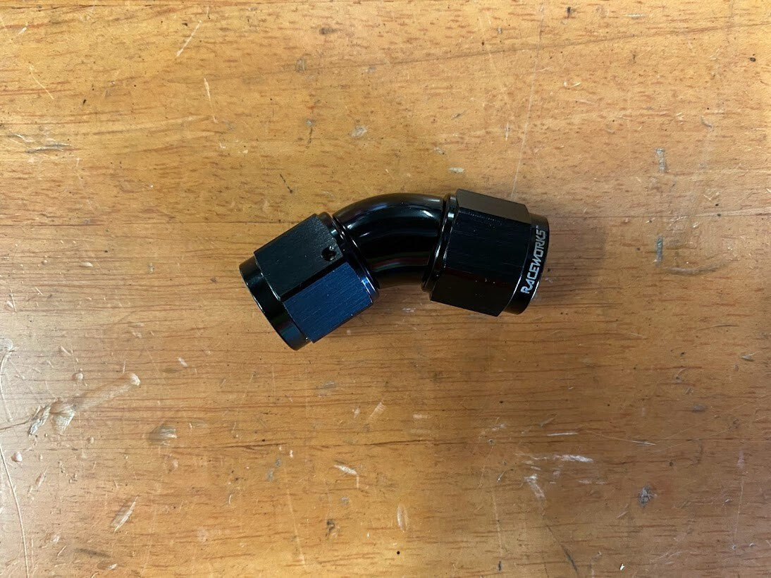 45 Degree Race Works -8 AN Female Ends