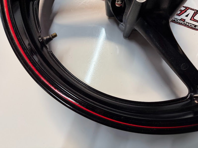 Front Wheel Rim Suzuki GSXR 1000 2009-2016 OEM 54111-37H00-019 READ DESCRIPTION