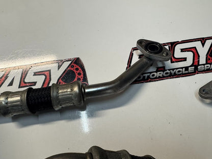 Suzuki GSXR 1000 2007-2008 Oil Cooler Lines Pipes OEM 16460-21H00