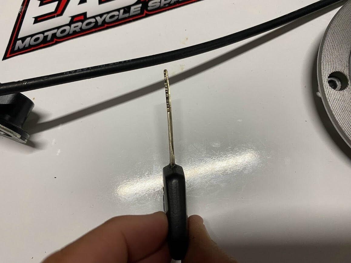 Seat Lock, Tank Lock and Key Kawasaki Ninja ZX-6R 2008