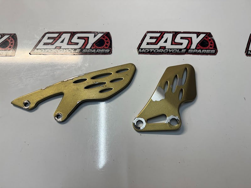 Yamaha YZF R1 2009-2011 Footrest Heel Guards OEM Genuine 14B-27445-00