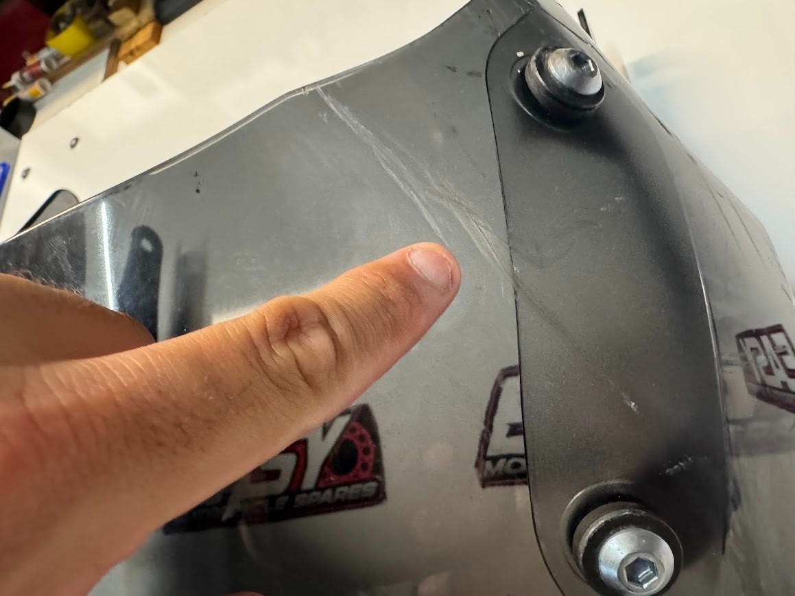 Kawasaki Vulcan S 650 2015-2025 Visor Windshield OEM Genuine