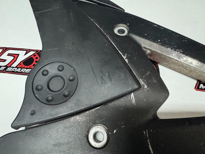 LH Foot Peg Bracket *Paint damage* Kawasaki ER-6F 2007