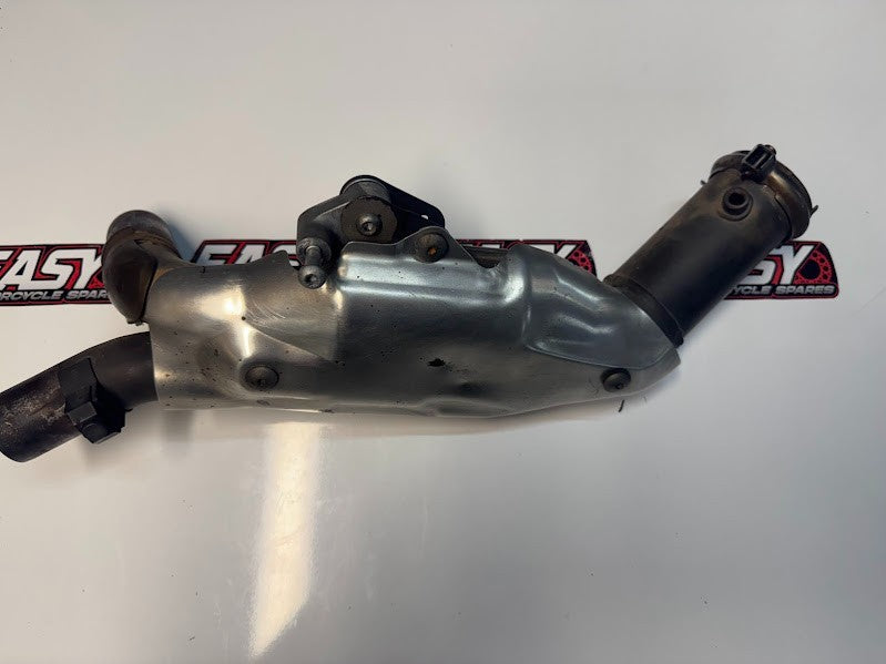 Yamaha YZF R1 2009-2014 Catalyst Mid Pipe Exhaust OEM Genuine 14B-14740-10
