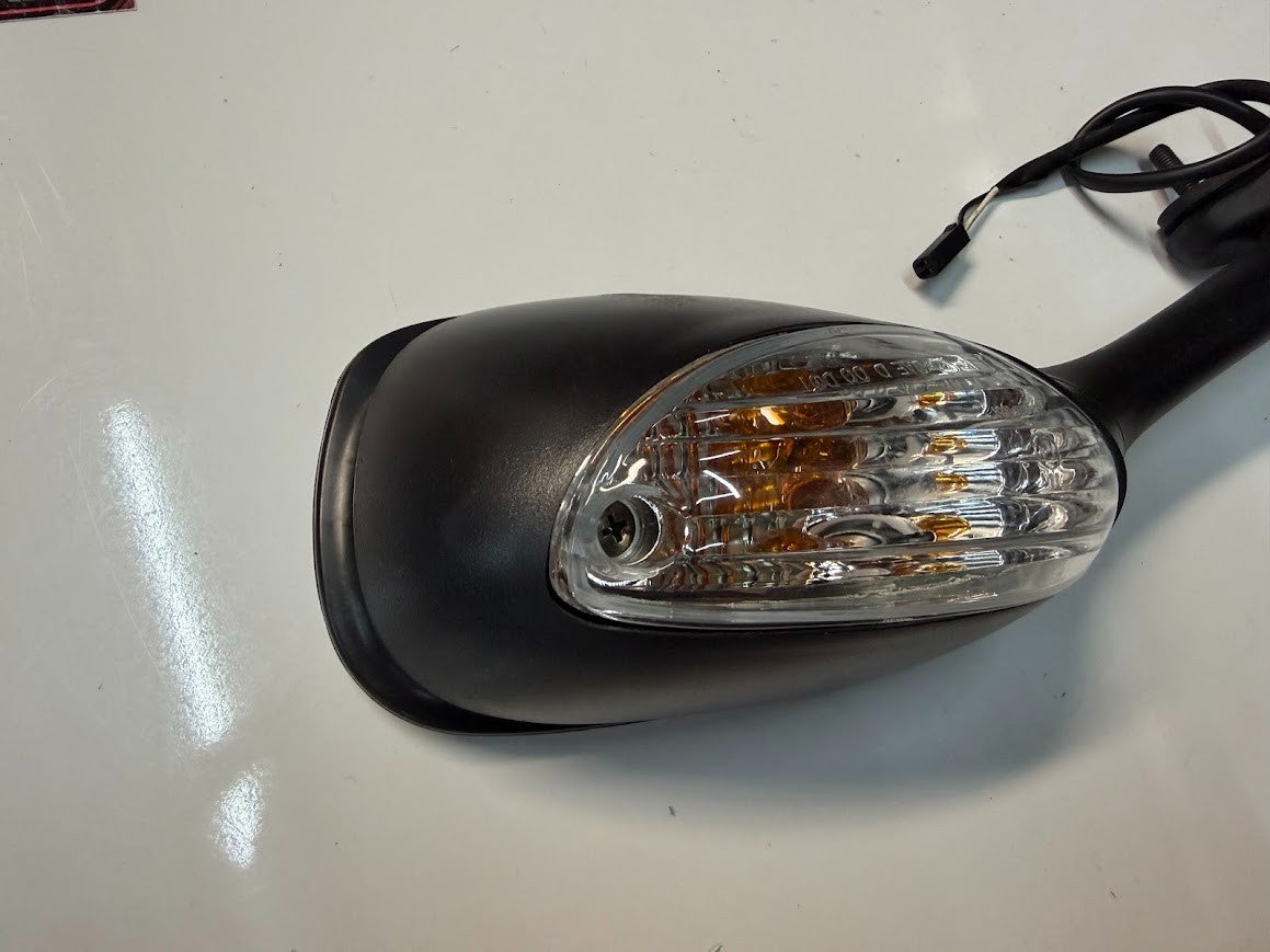 LH Mirror Indicator Suzuki GSXR 1000 2007-2008 OEM 56600-41G21
