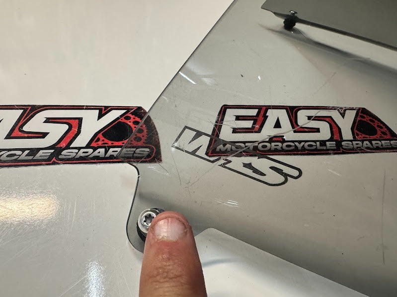 Yamaha YZF R1 2015-2019 WRS Race High Windshield Visor KBA-31808