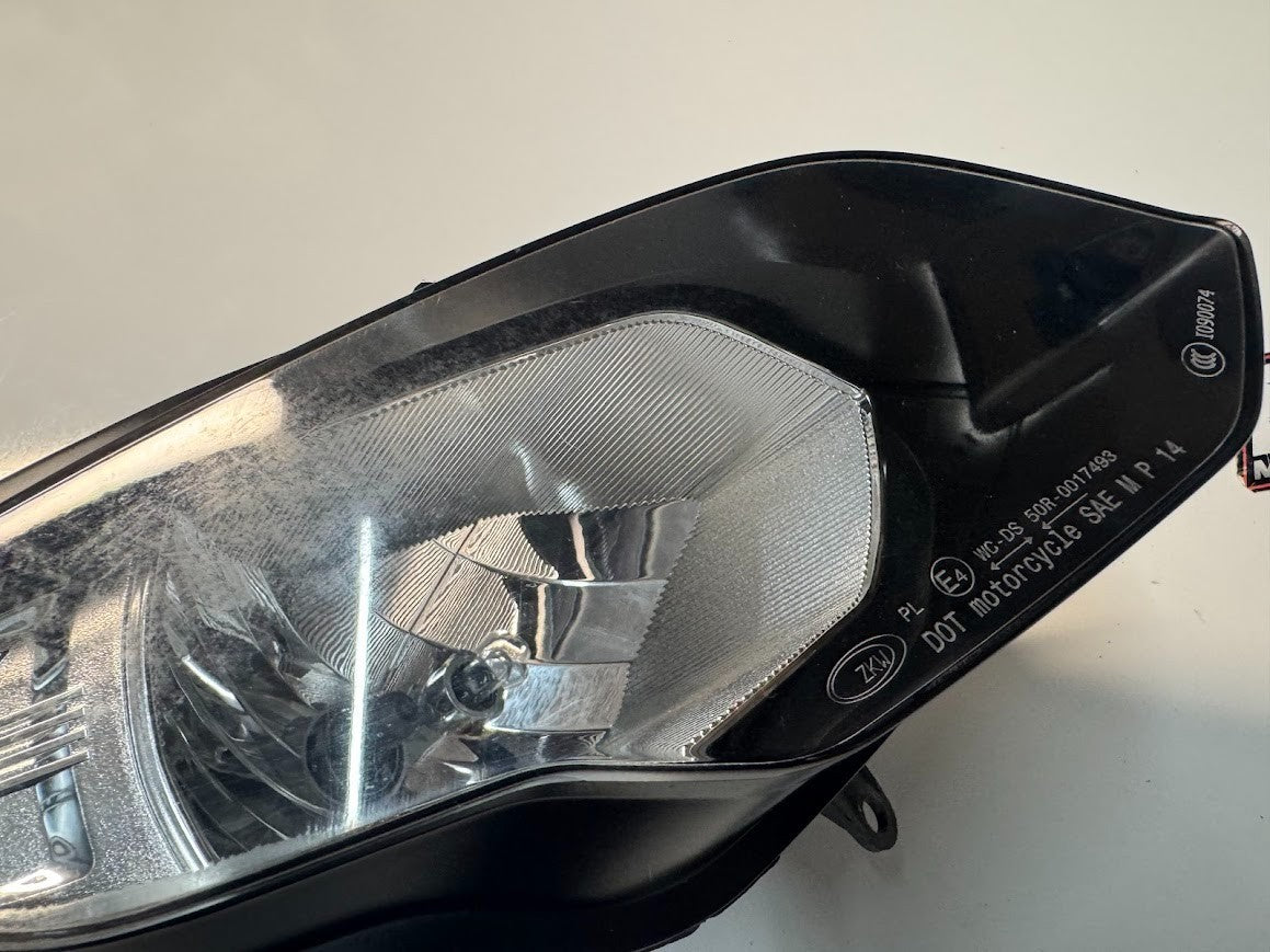 BMW S1000RR 2016 Headlight RH Low Beam OEM Genuine K46 63128549326