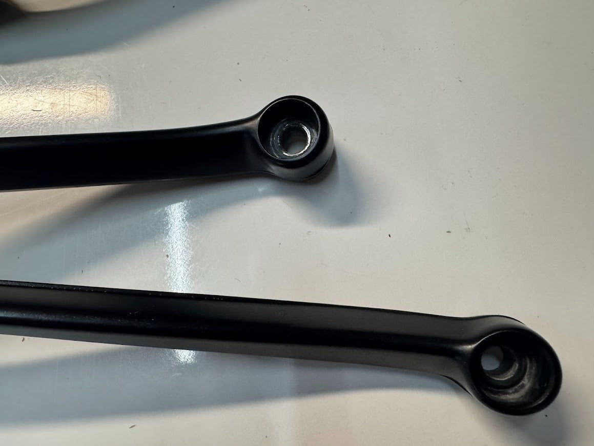 BMW S1000RR 2016 Pillion Peg Bracket Assembly Pair OEM Genuine K46 46718521680