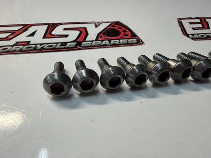 Front Brake Rotor Bolts Suzuki GSXR 1000 2009-2016 OEM 09106-06124