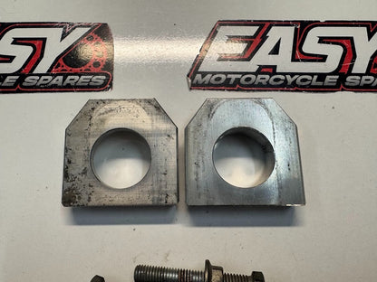 Suzuki GSXR 1000 2001-2025 Chain Adjuster Blocks OEM Genuine 61445-40F00