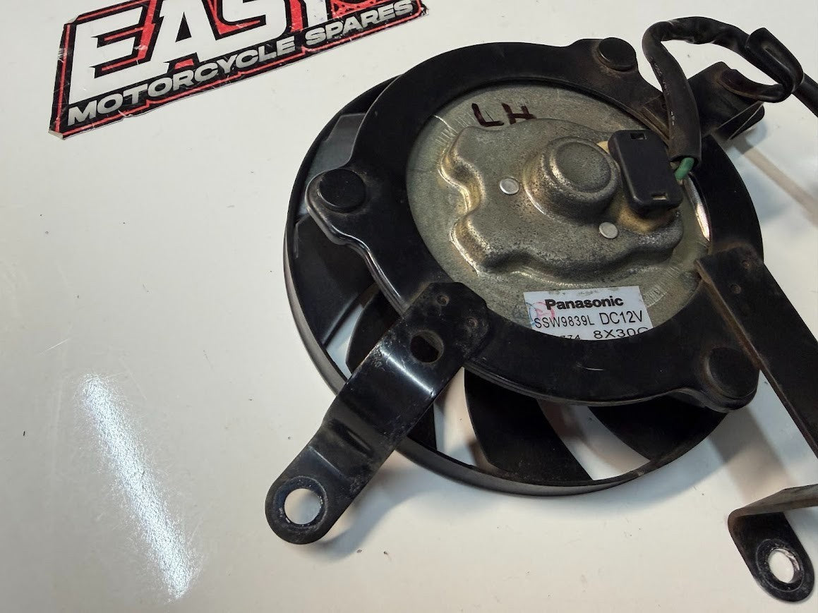 LH Radiator Thermo Fan Yamaha YZF R1 2009-2011 OEM 14B-12405-00