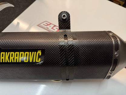 Akrapovic Muffler Exhaust w/Link & o2 Sensor Suzuki GSXR 1000 2007-2008