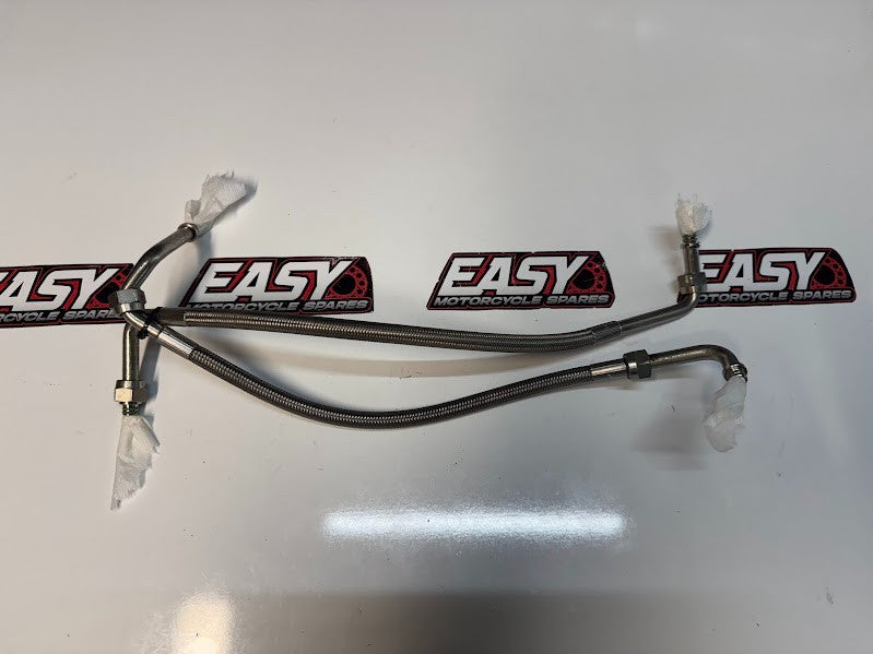 Ducati Monster 659 LAMS 2017-2021 Oil Cooler Lines OEM Genuine 54911151B