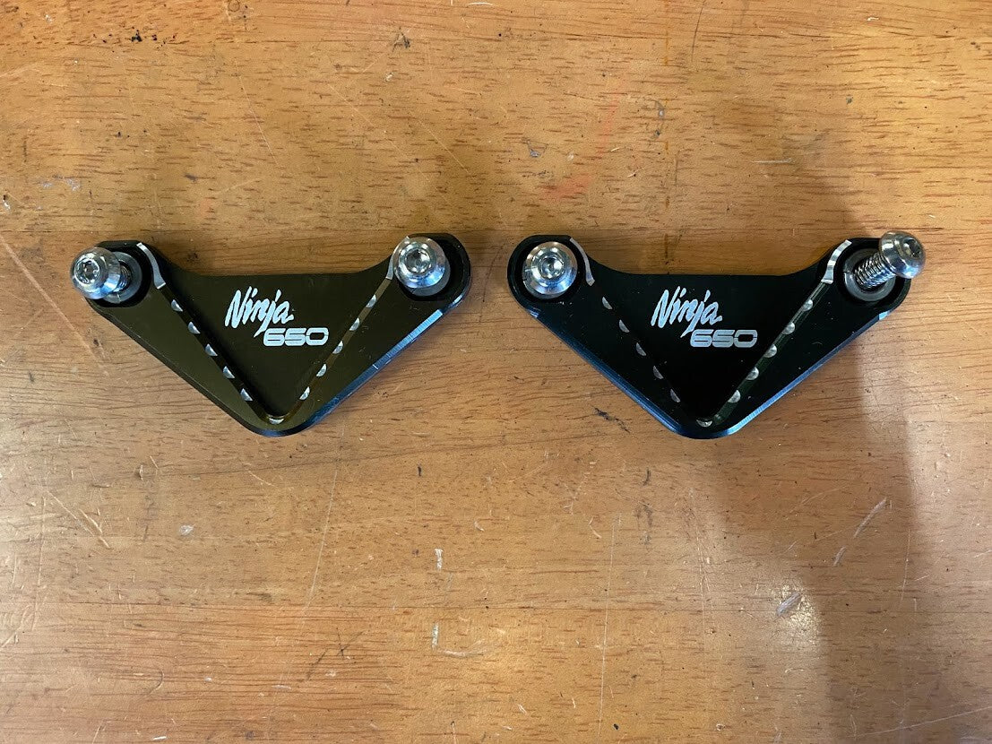 Pillion Peg Deletes Kawasaki Ninja 650 2017