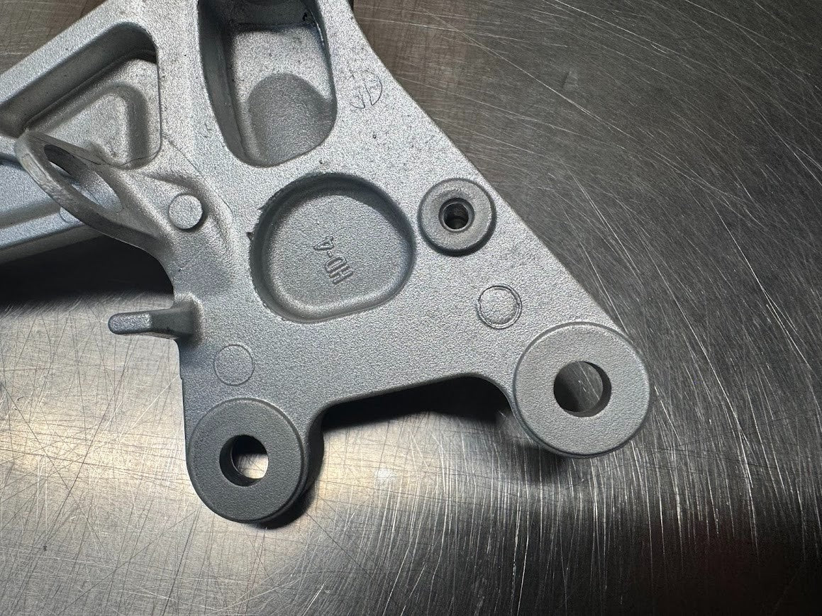 Honda CBR 1000 RR 2010-2013 RH Riders Foot Peg Bracket OEM Genuine 50600-MFL-000