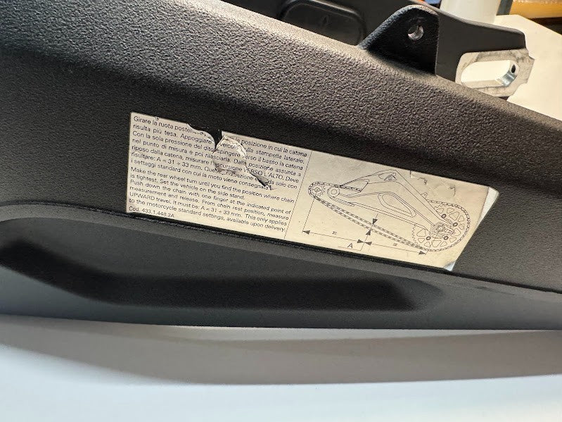 Ducati Monster 659 LAMS 2017-2021 Swingarm OEM Genuine 37012141BA