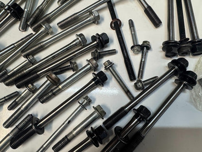 OEM Engine Assembly Bolts and Locators Suzuki GSXR 1000 07-08 2008