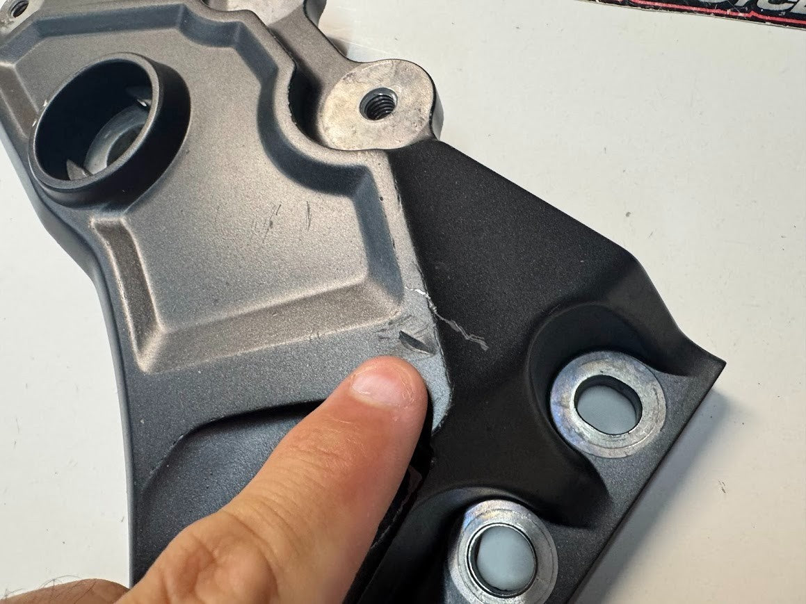 Yamaha YZF R7 2022-2025 LH Step Mount Bracket OEM Genuine BEB-274A3-00