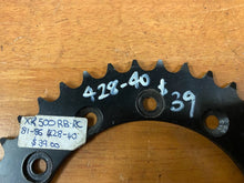 XR 500 RB-RC Rear Sprocket 40T