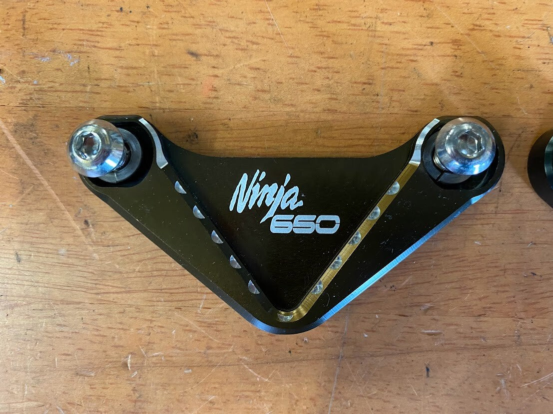 Pillion Peg Deletes Kawasaki Ninja 650 2017