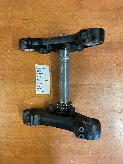Kawasaki Vulcan S 650 2015-2025 Triple Trees Complete OEM Genuine 44037-0150-18R