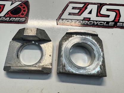 Suzuki GSXR 1000 2001-2025 Chain Adjuster Blocks OEM Genuine 61445-40F00