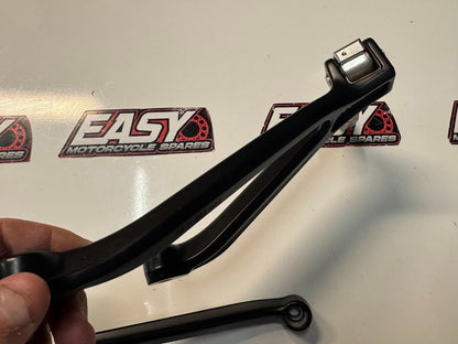 BMW S1000RR 2016 Pillion Peg Bracket Assembly Pair OEM Genuine K46 46718521680