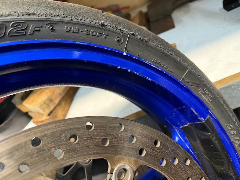 Front & Rear Wheel Set Suzuki GSXR 1000 2007-2008 OEM 64111-41G00-019