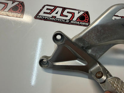 LH Foot Rest Peg Bracket Honda CBR 1000 RR 2014-2019 OEM 50700-MGP-D60