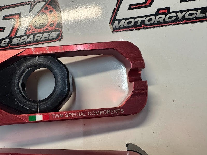 Yamaha YZF R1 R1M 2020-2025 TWM WSBK Billet Chain Adjusters