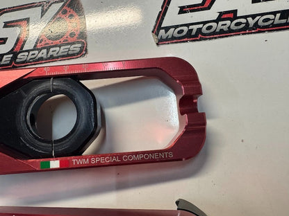 Yamaha YZF R1 R1M 2020-2025 TWM WSBK Billet Chain Adjusters