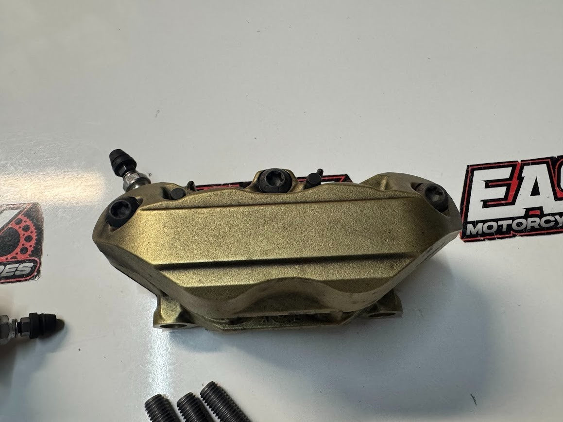 BMW S1000RR 2016 Front Brake Calipers Brembo OEM Genuine K46 34117714783