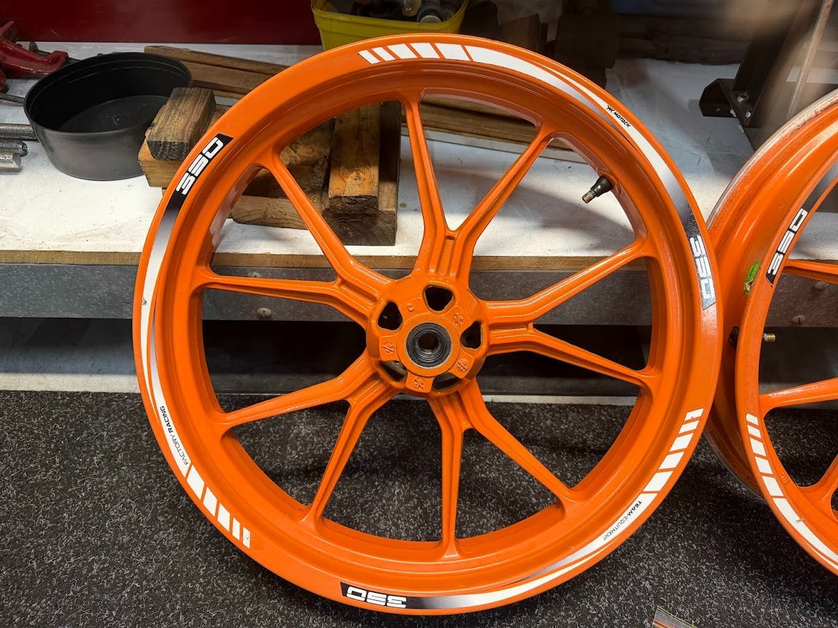 Front & Rear Wheel Set KTM RC 390 2014-2016 OEM 9020920104404