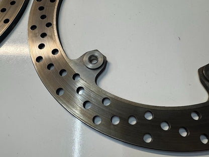 BMW F800 ST 2009 Front Brake Disc Rotors OEM Genuine 34117713156