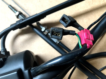 RH Switch Box and Throttle Cables Honda NT650V 2005