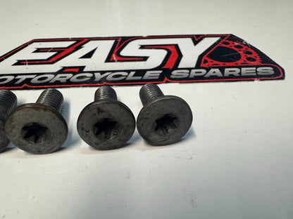 Yamaha YZF R1 2009-2014 Rear Brake Disc Rotor Bolts OEM Genuine 90149-08010