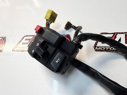 LH Switch Block Controls Suzuki GSXR 1000 2007-2008 OEM 37400-21H12