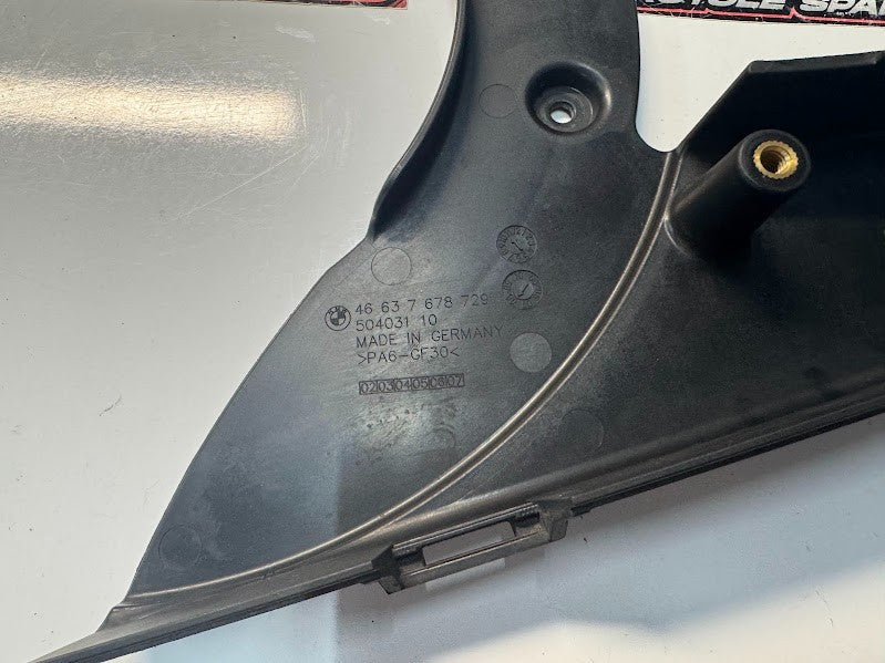 BMW F800 ST 2009 Bottom Belt Cover OEM Genuine 46628526813