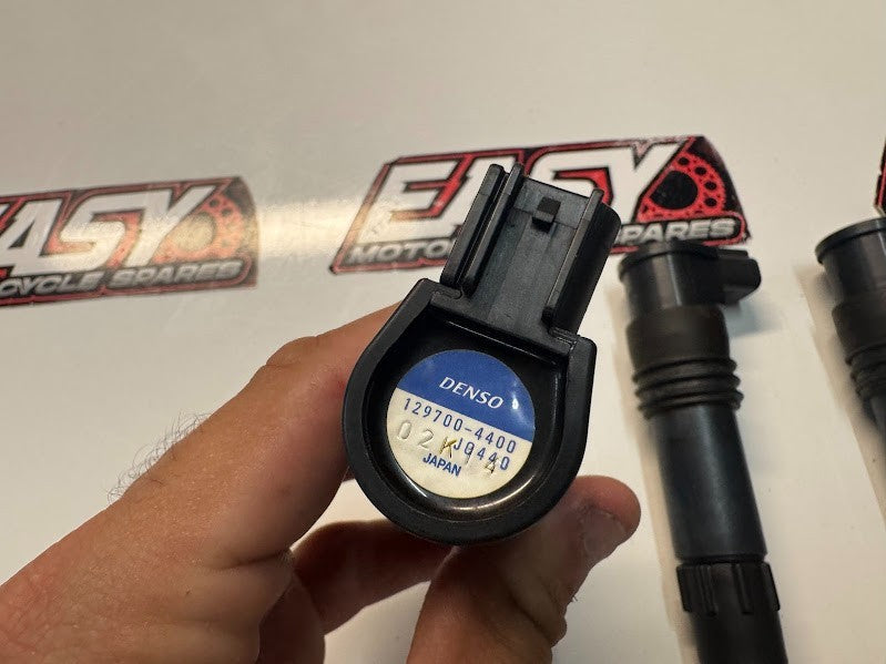 Suzuki GSXR 1000 2001-2008 Ignition Coil Sticks x4 OEM Genuine 33410-35F11