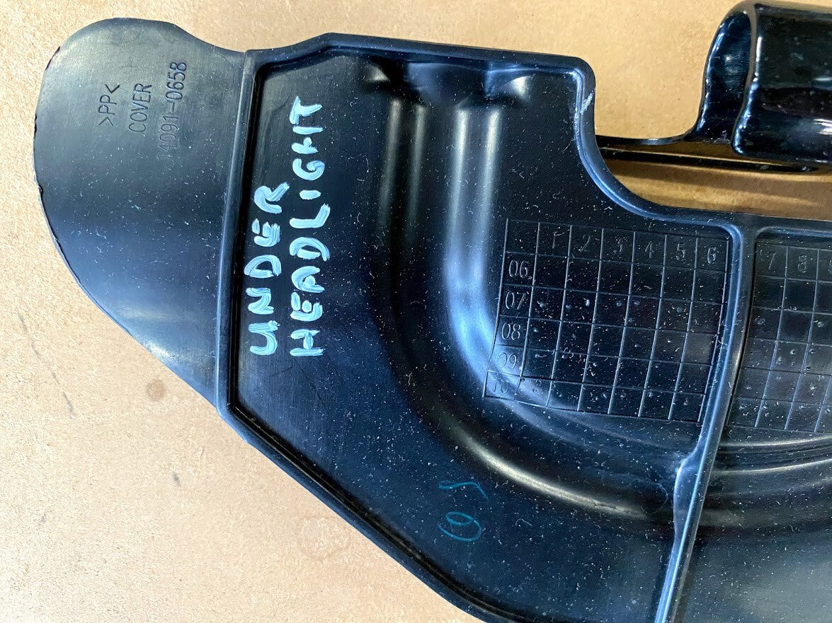 Under Headlight Panel Kawasaki KLR 650 2016 13091-0658