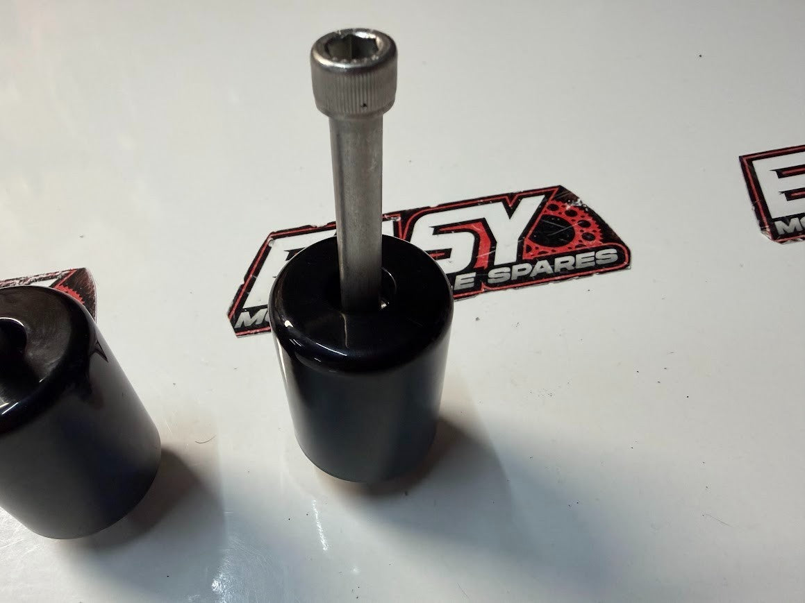 Bar End Weight Caps Suzuki GSXR 1000 2007-2008