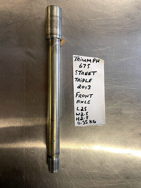 Front Axle Triumph Street Triple 675 2013