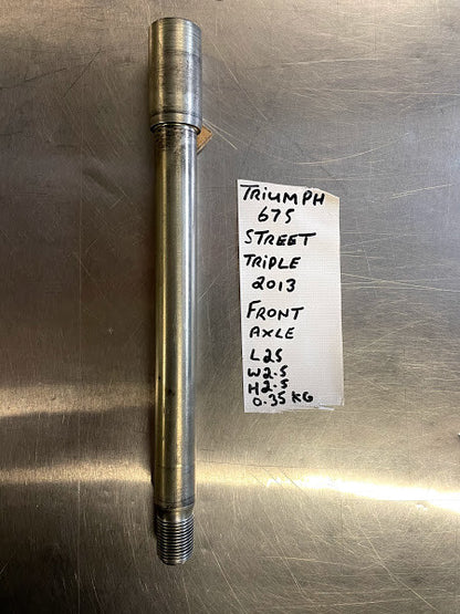 Front Axle Triumph Street Triple 675 2013