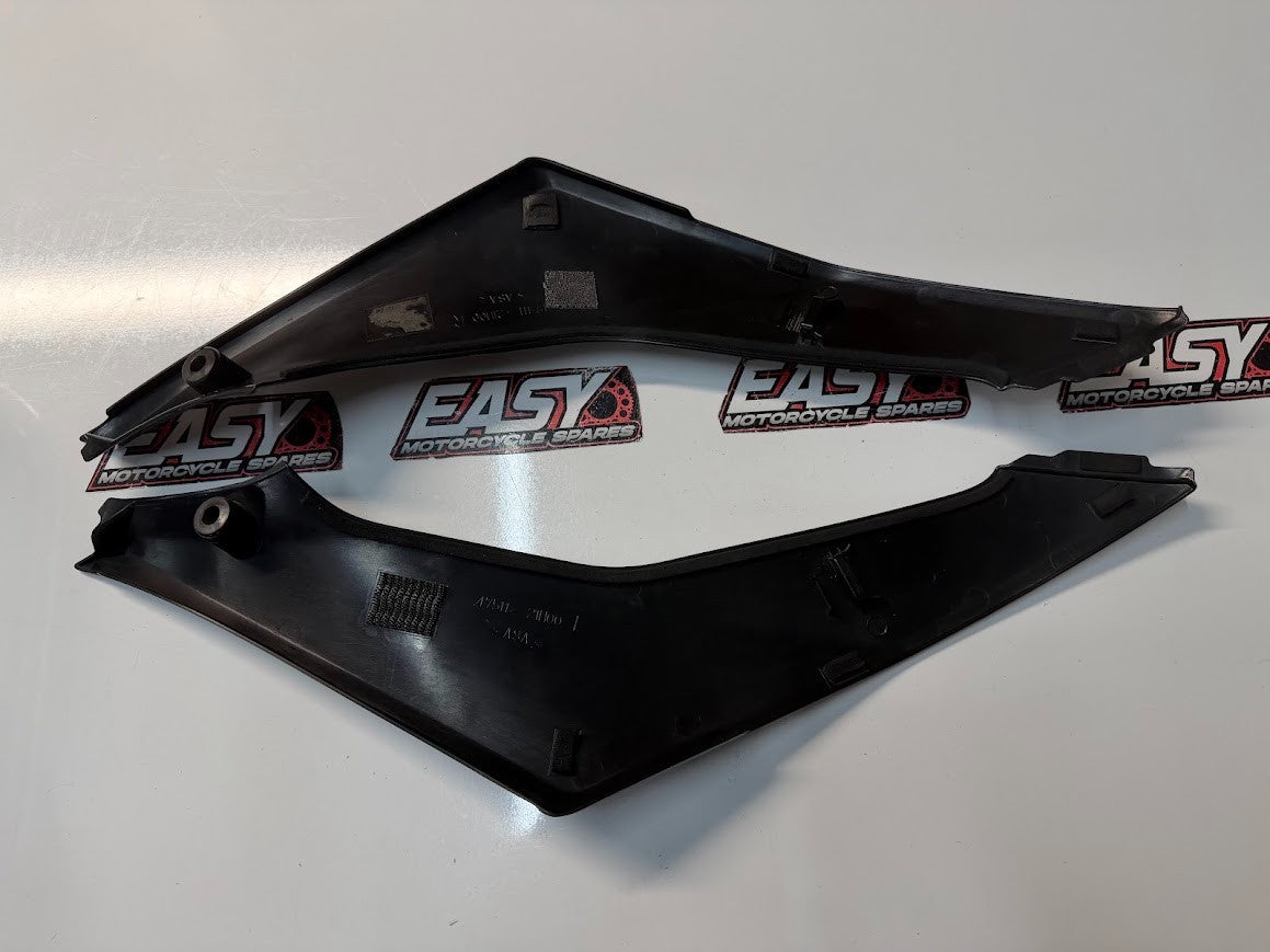 LH RH Side Frame Tank Covers Suzuki GSXR 1000 2007-2008 OEM 47510-21H00-291