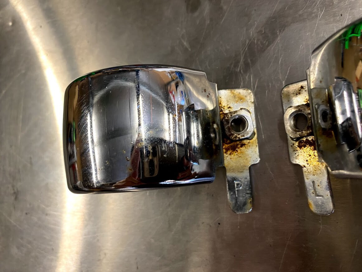 Front Blinker Mount Covers Suzuki VL 250 2009