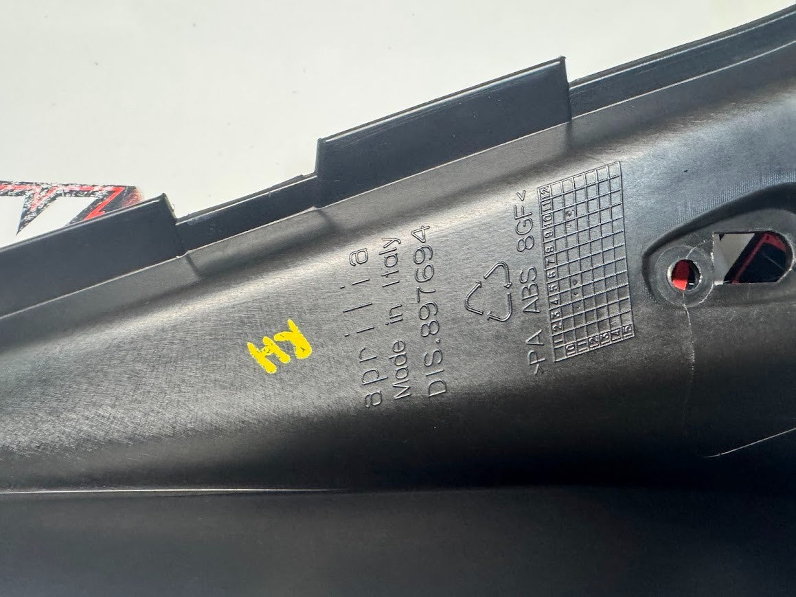 Aprilia RS4 125 4T 2011-2016 RH Upper Closing Fairing OEM Genuine 897694