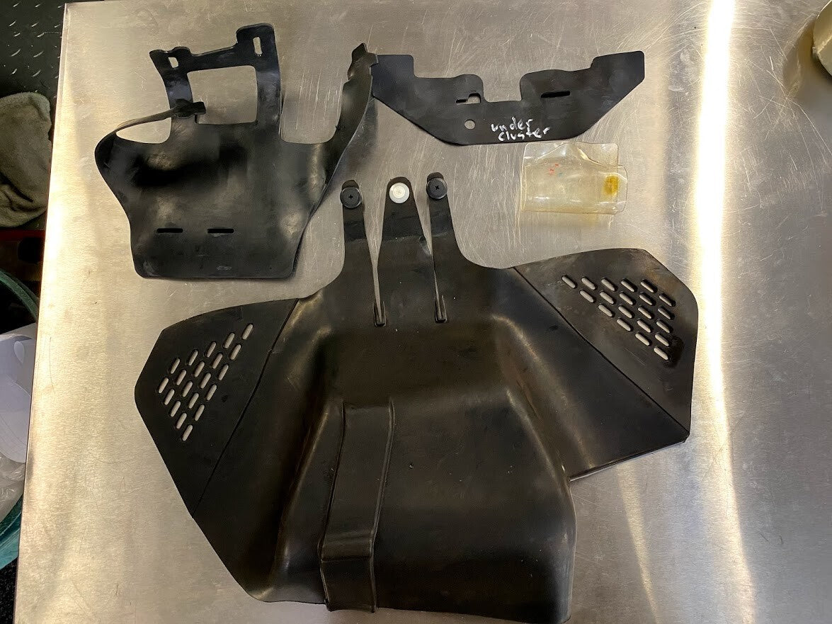 Rubber Dust Protectors Yamaha MT-03 2019